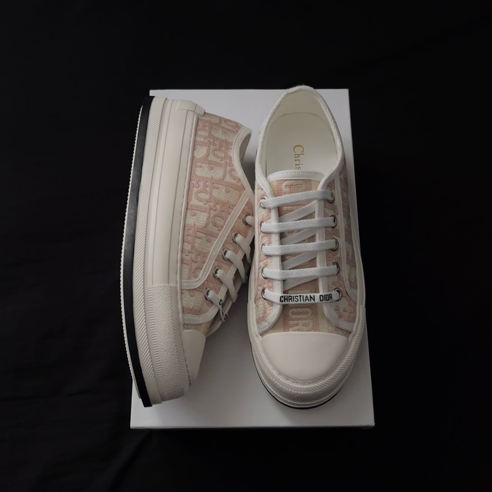 Christian Dior Pink and White Walkin in